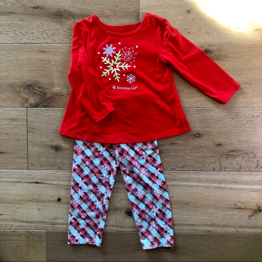 American Girl Bitty Baby Holiday Pajamas